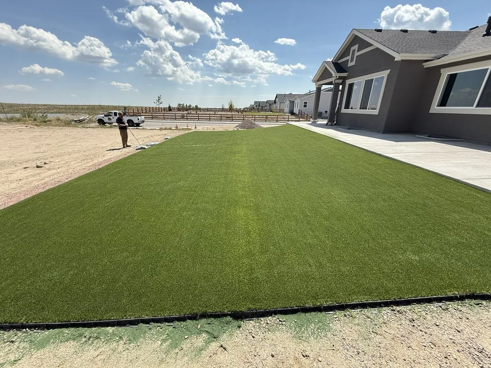 Custom landscape design for beautiful yards in Colorado Springs, CO by Picture Perfect Landscapes