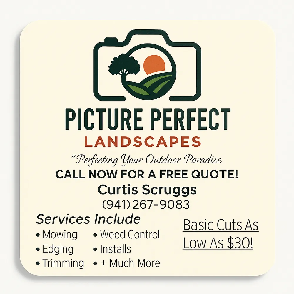 Professional landscaping services for homes in North Port, FL by Picture Perfect Landscapes