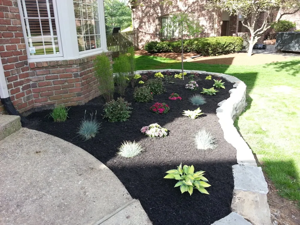 Expert garden landscaping with custom design across Anderson, IN - Picture Perfect Lawn & Landscape