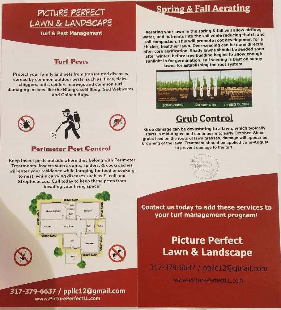 Local yard cleanup service for residential properties in Anderson, IN by Picture Perfect Lawn & Landscape