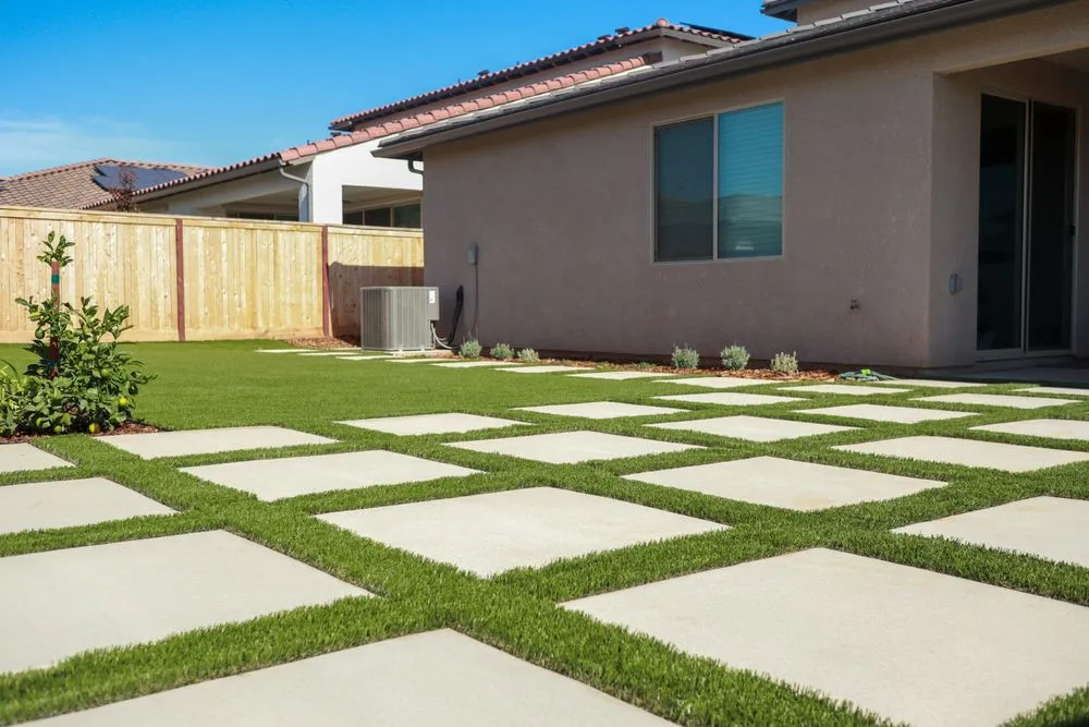 Custom outdoor landscaping in Fresno, CA by Picture Perfect Lawn