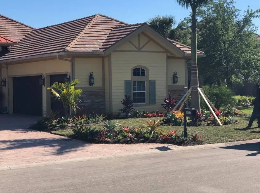 Local garden landscaping for residential properties across Fort Myers, FL - Picture Perfect Lawncare & Maintenance