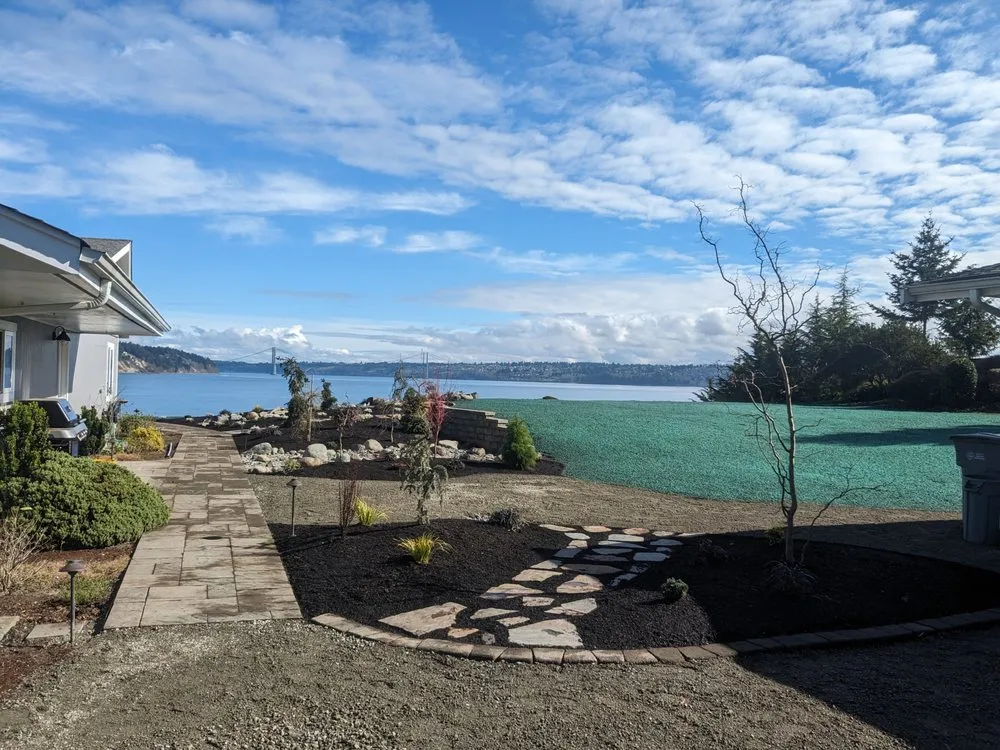 Professional outdoor landscaping for residential properties in Graham, WA by Picturesque Landscaping and Design