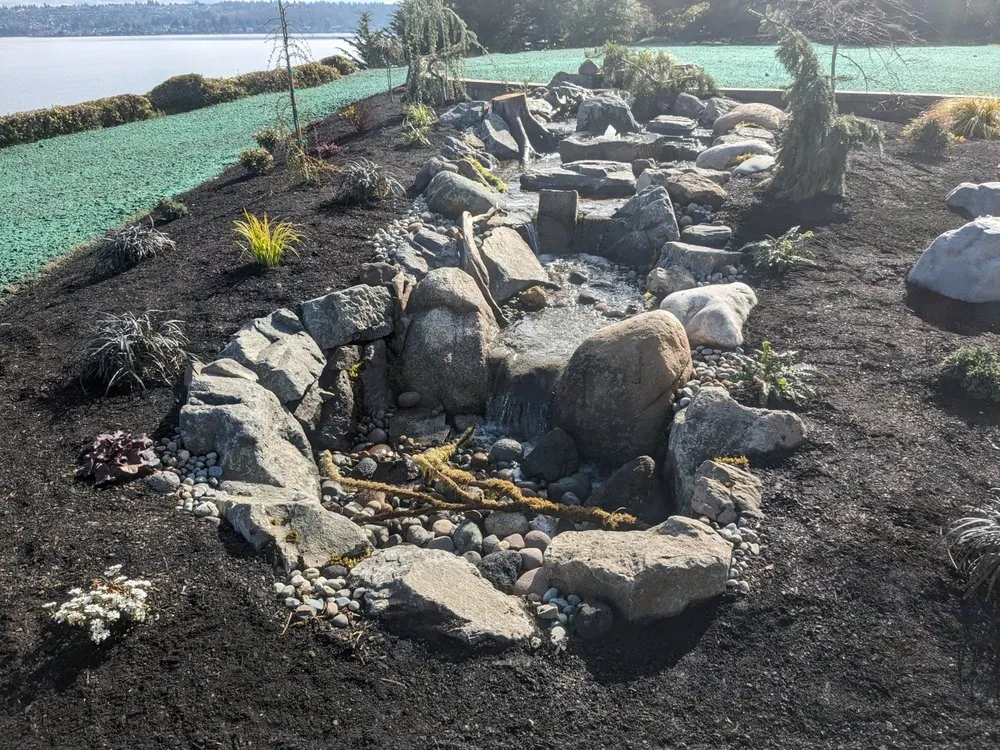 Custom garden landscaping in Graham, WA - Picturesque Landscaping and Design