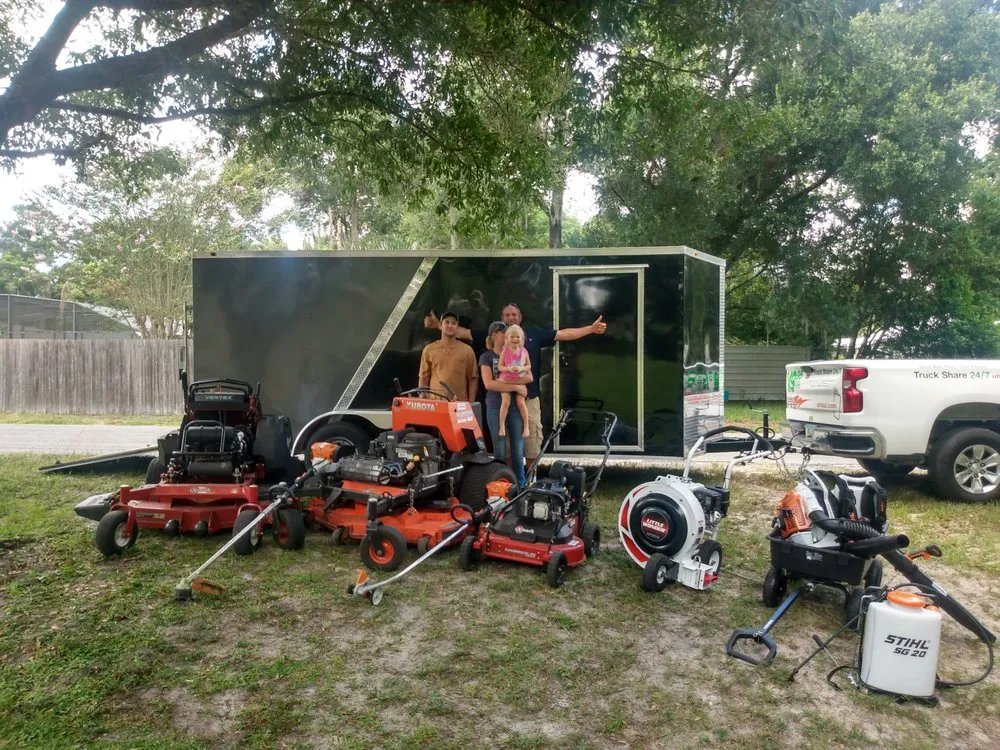 Affordable landscape design for residential properties in DeLand, FL by Picz lawn service