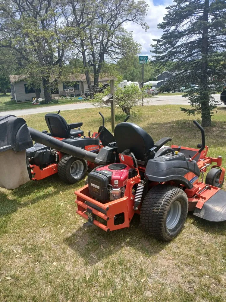 Local lawn mowing service in North Judson, IN by Piece of Mind Property Management and Landscape Design