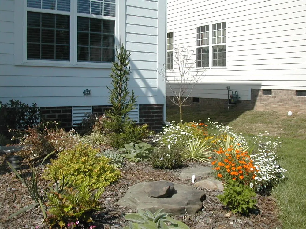 Professional landscaping services for residential properties in Carrboro, NC by Piedmont Environmental Landscaping & Design