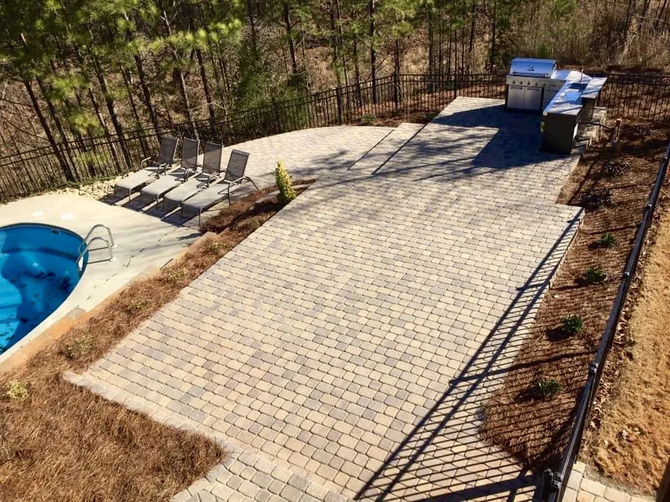 Professional garden landscaping in Arnoldsville, GA by Piedmont Landscape Management