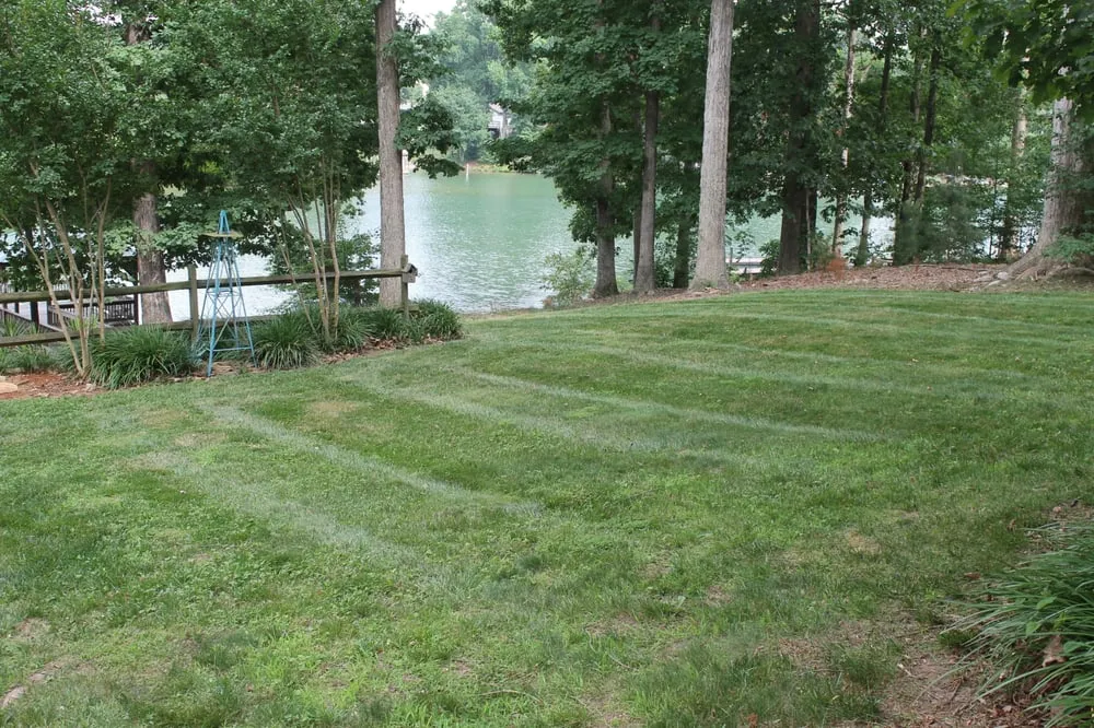 Custom garden landscaping in Troutman, NC - Piedmont South Turf Management