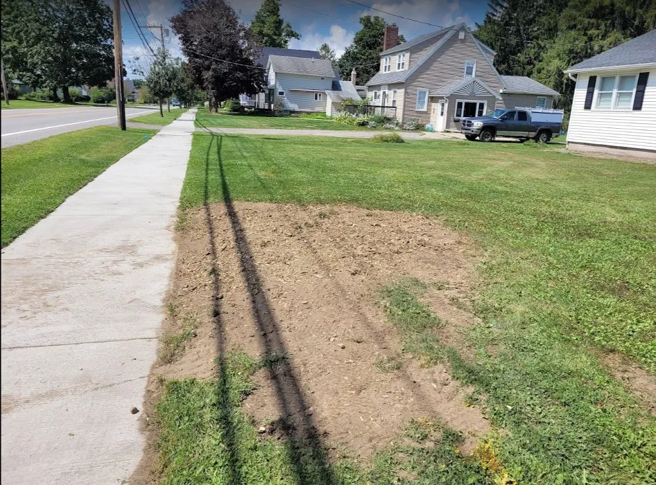 Professional outdoor landscaping for homes in West Falls, NY by Pierce & Co. Tree Services