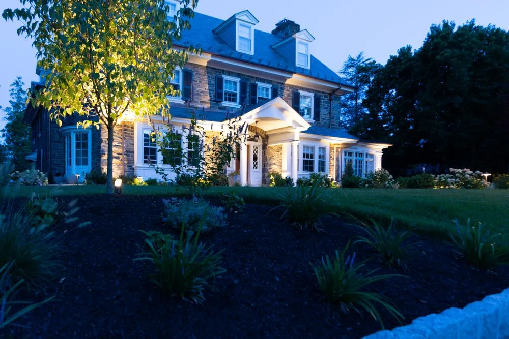 Custom outdoor landscaping for beautiful yards across Aston, PA - Pierce L Shallis Landscaping & Design