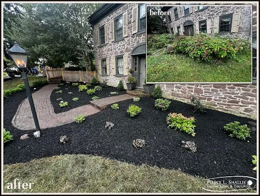 Reliable landscape installation in Aston, PA by Pierce L Shallis Landscaping & Design