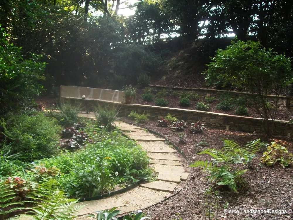 Local garden landscaping for residential properties in Gainesville, GA by Pierce Landscapes