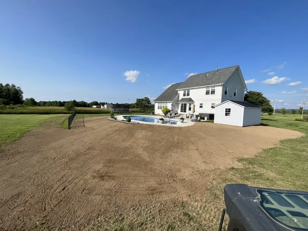 Custom garden landscaping near you in Collins, NY by Piersa Enterprises