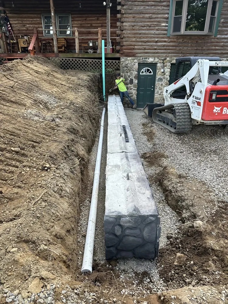 Custom yard maintenance for homes in Collins, NY by Piersa Enterprises