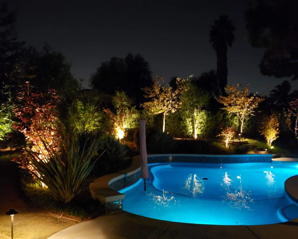 Custom yard maintenance for beautiful yards in Upland, CA by Pigoni Landscape Services