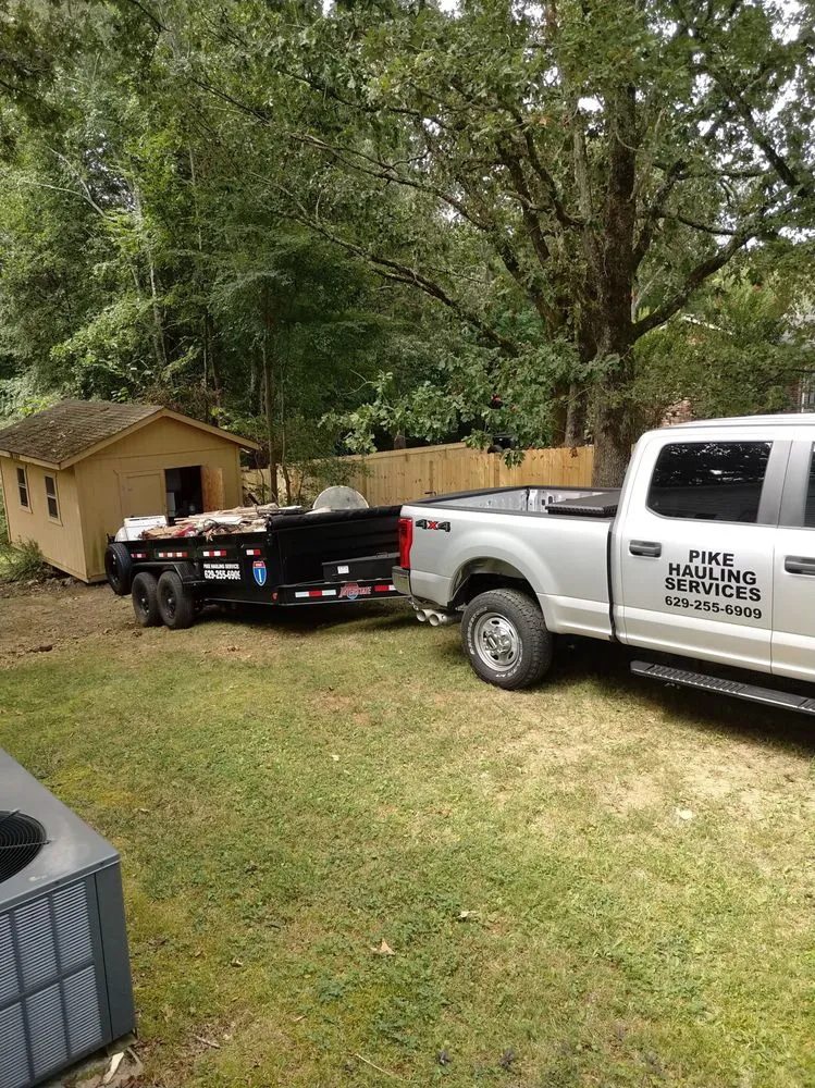 Custom landscaping services in Dickson, TN by Pike Hauling Services