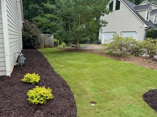 Reliable lawn care service for residential properties in Atlanta, GA by Pike Nurseries