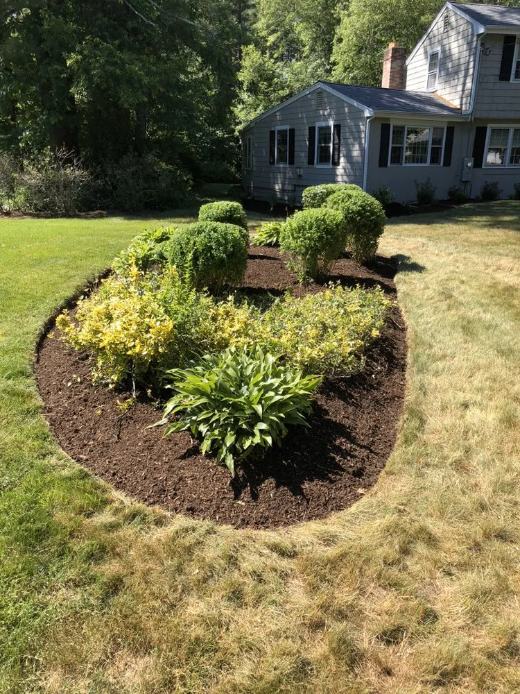 Professional yard cleanup service for residential properties across Hanover, MA - Pilgrims Landscape