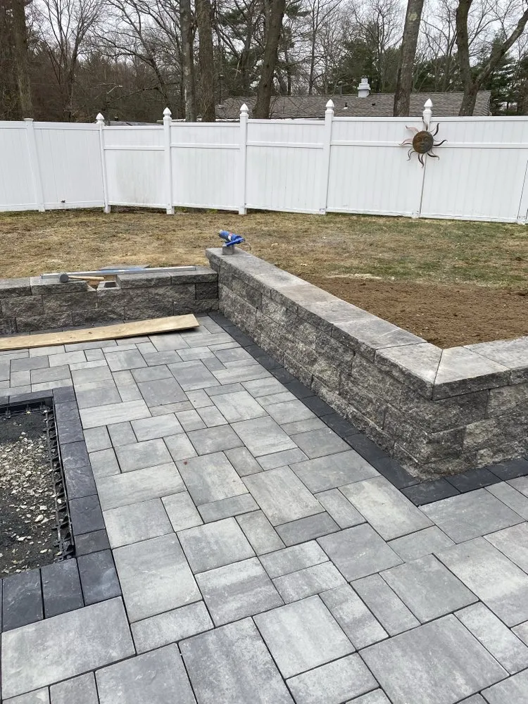 Affordable residential landscaping in Hanover, MA by Pilgrims Landscape