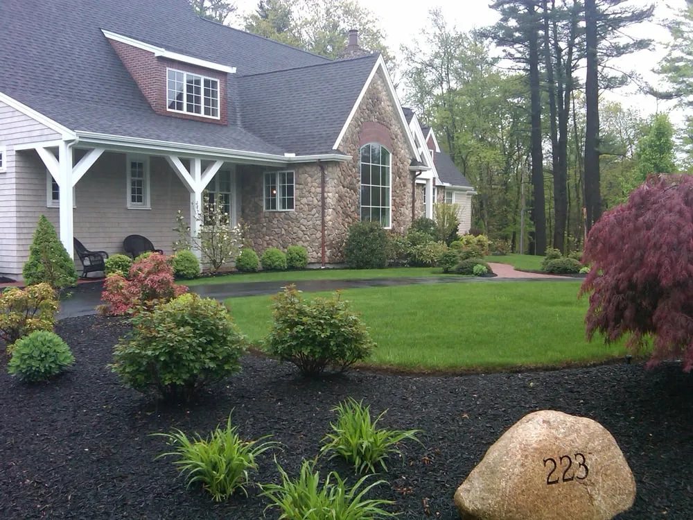 Reliable outdoor landscaping for residential properties in Plymouth, MA by Pilgrim's Pride Lawn & Shrub Care