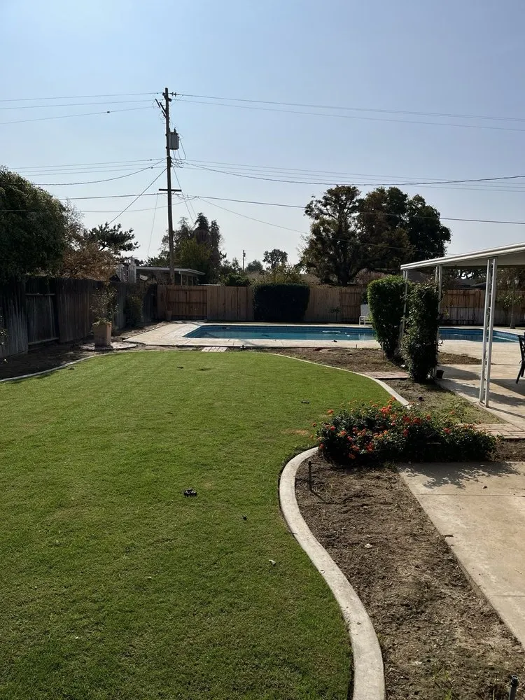 Reliable yard maintenance for residential properties in Bakersfield, CA by Pimentel Landscaping