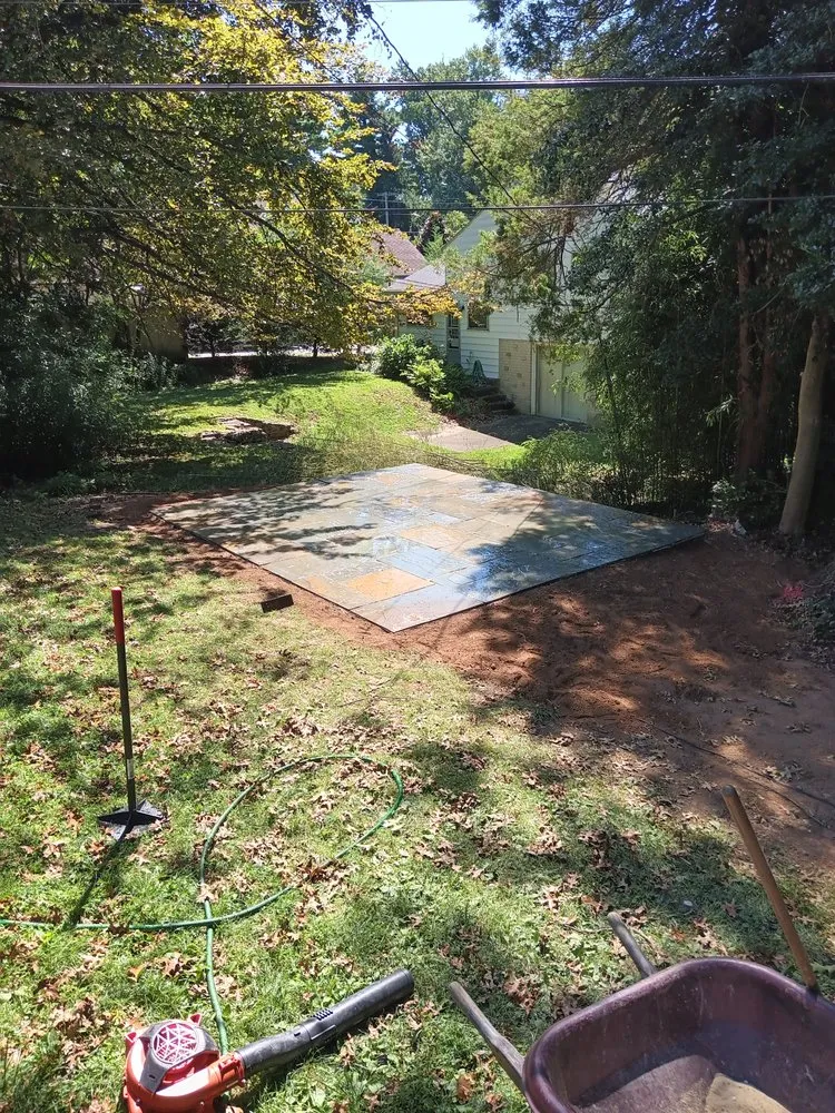 Custom landscape installation in Norristown, PA - Pinch of Perfection Lawncare