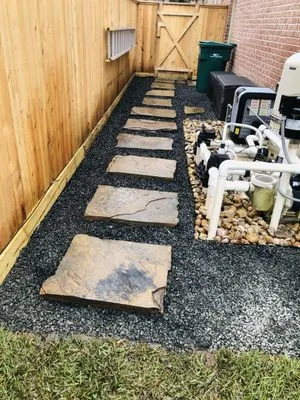 Pine Forest Lawn Care Logo