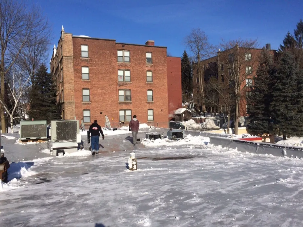 Expert landscape installation for homes in Springfield, MA by Pine Point Property Management