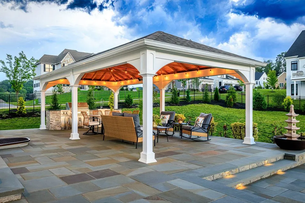 Affordable lawn care service with custom design in Honey Brook, PA by Pine Ridge Outdoor Living