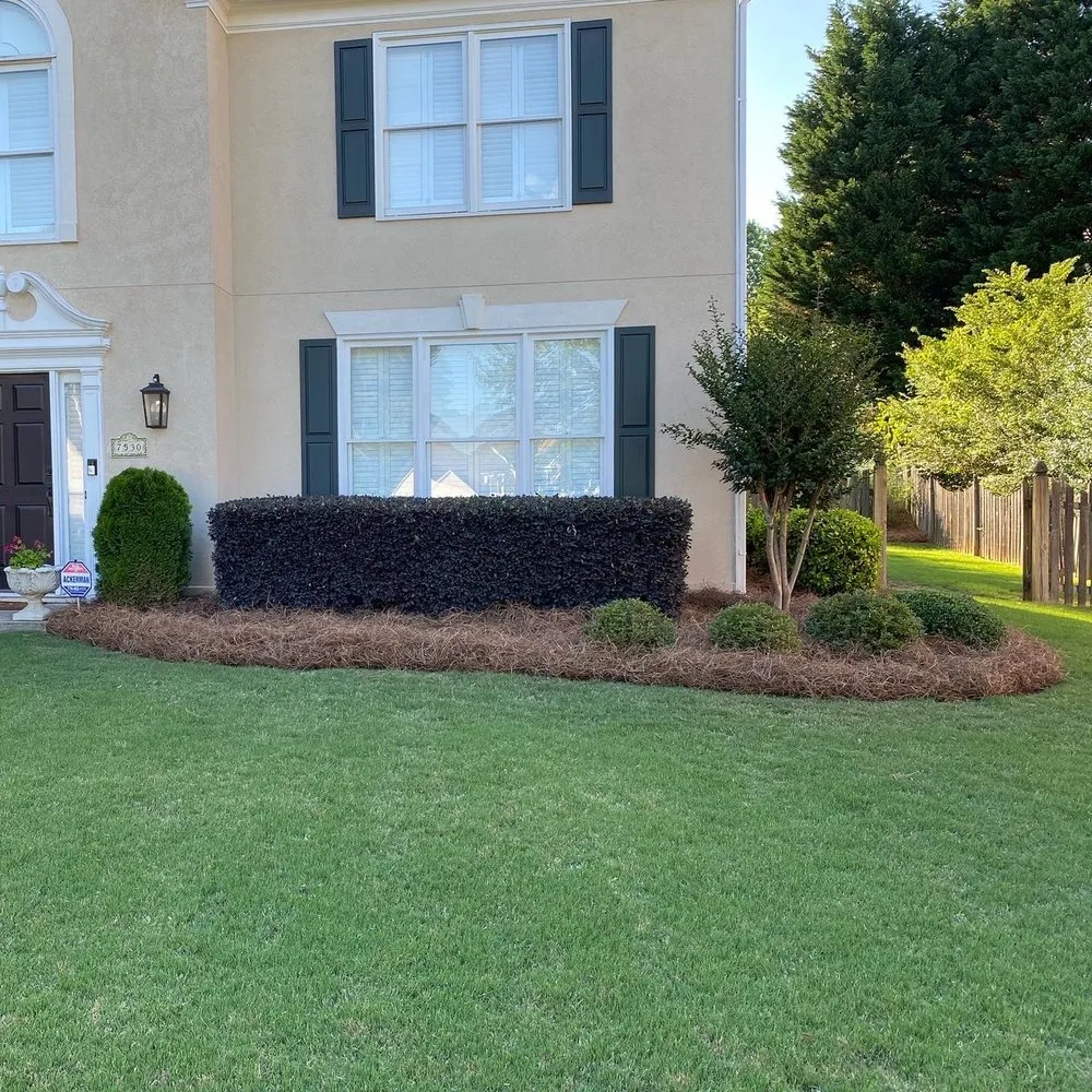 Custom landscape design near you in Cumming, GA by Pine South Landscapes & Lawn Care