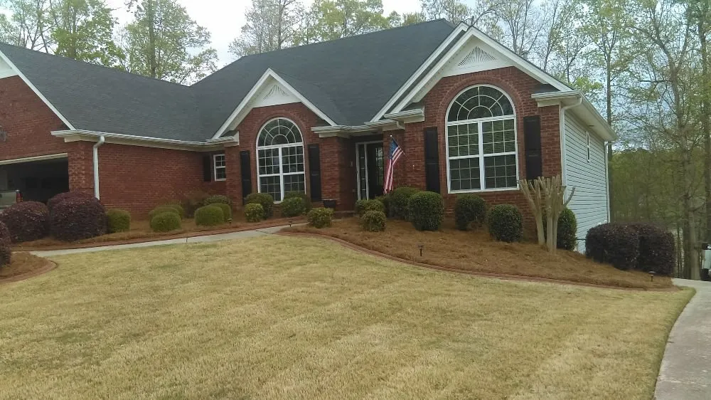 Affordable yard cleanup service with custom design across Douglasville, GA - Pine Straw Plus
