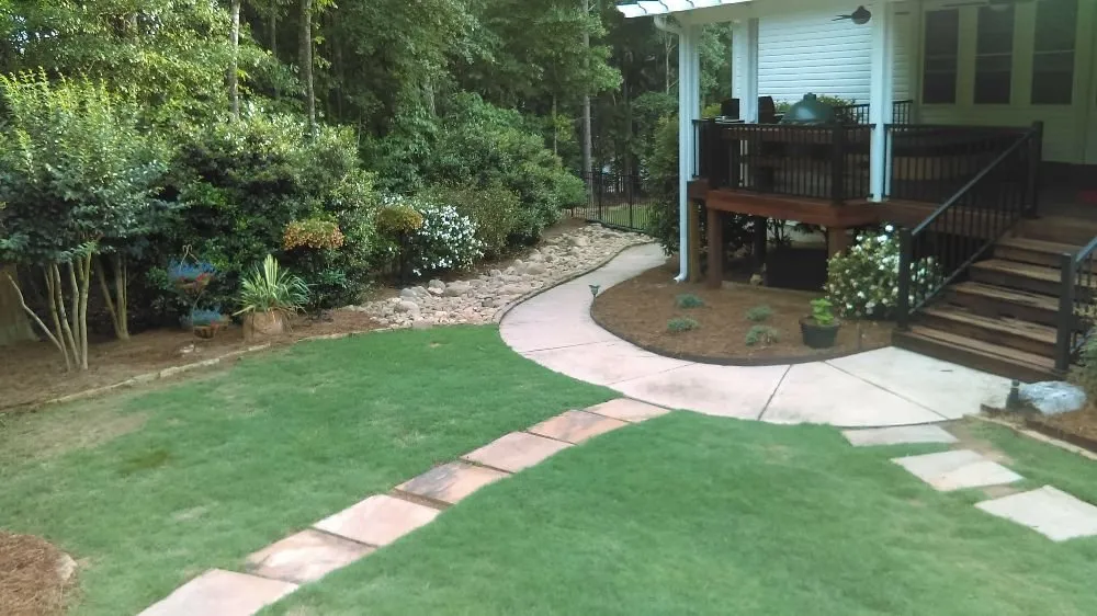 Expert lawn mowing service in Douglasville, GA by Pine Straw Plus