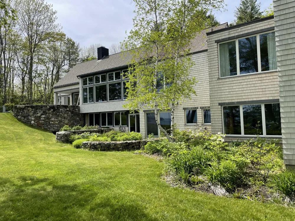 Professional yard cleanup service in Freeport, ME by Pine Tree Lawn Services