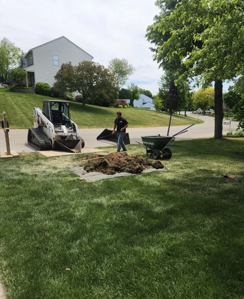 Custom garden landscaping near you in Harvard, IL by Pine View Nursery