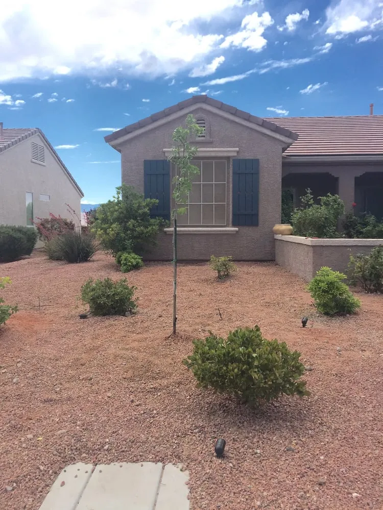 Reliable garden landscaping for residential properties in Las Vegas, NV by Pineapple Lawn Service
