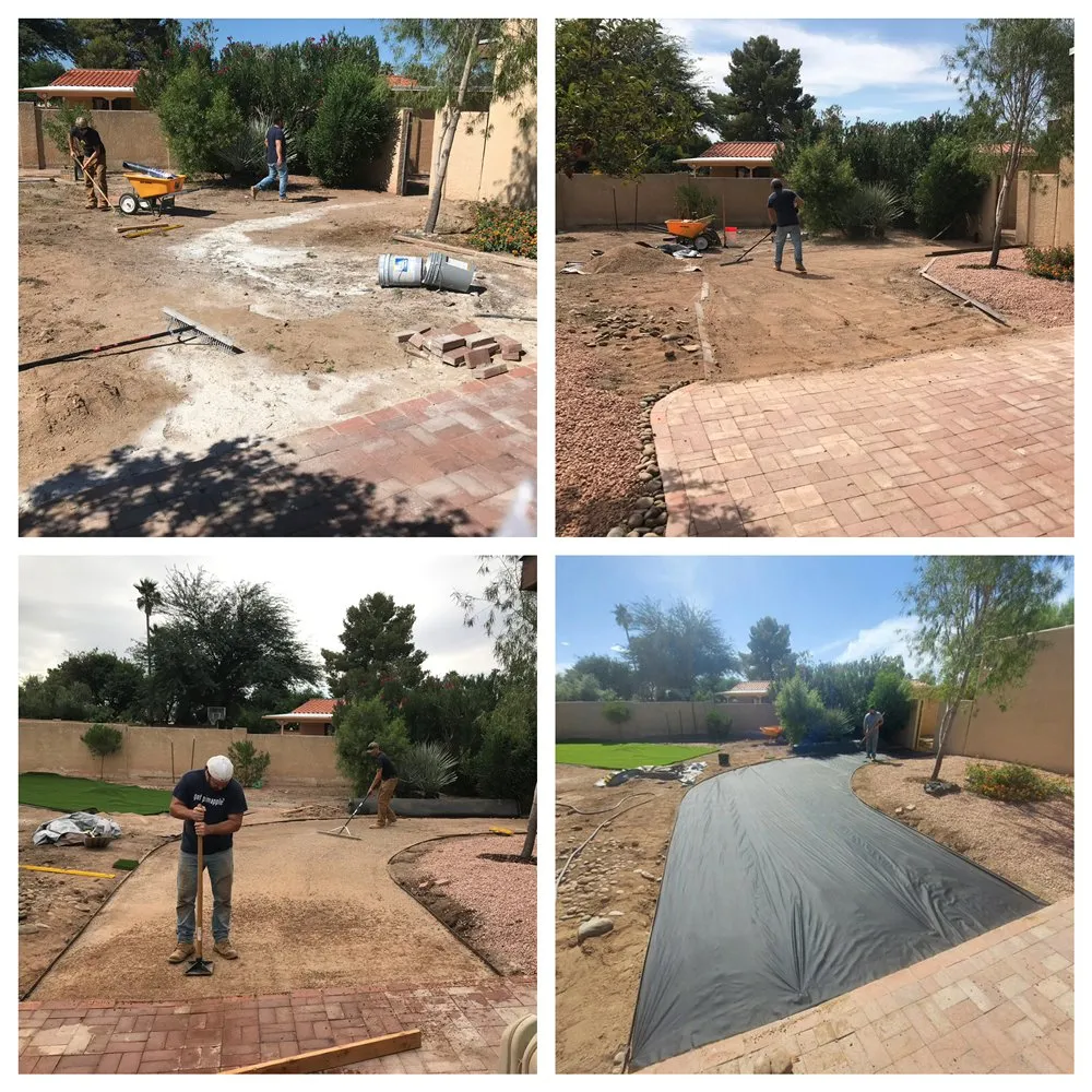 Expert lawn care service with custom design across Casas Adobes, AZ - PineApple Xpress Landscaping