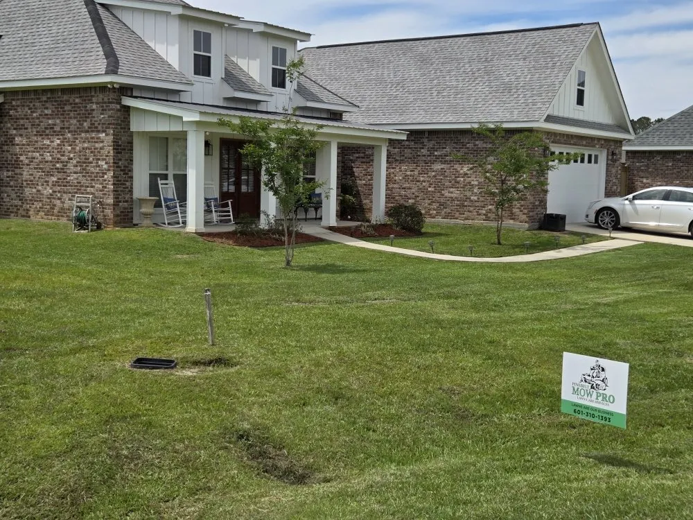 Professional residential landscaping with custom design across Richton, MS - Pinebelt Mow Pro