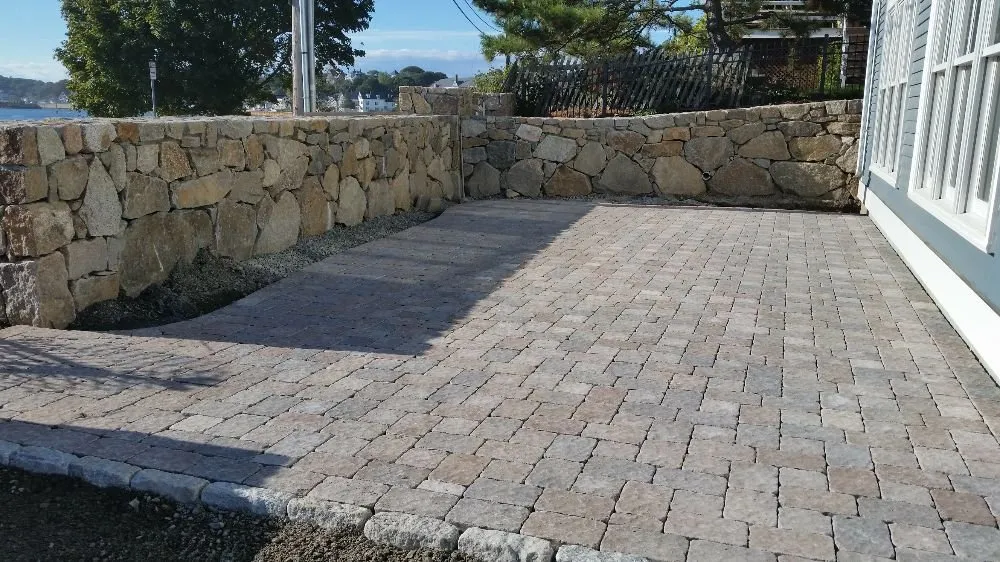 Custom outdoor landscaping in Gloucester, MA by Pinebrook Landscaping