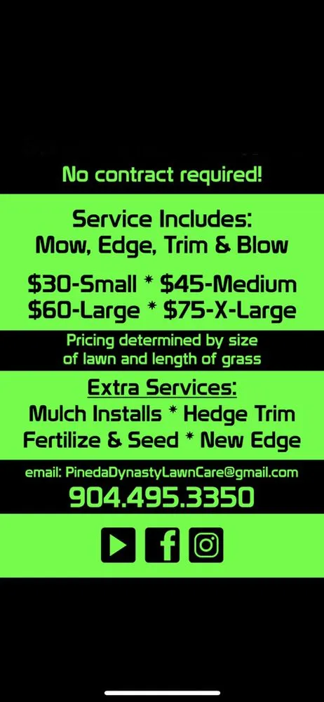 Custom outdoor landscaping in Jacksonville, FL by Pineda Dynasty lawn care