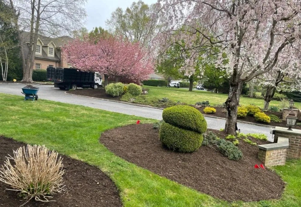 Custom yard maintenance for outdoor upgrades in Smithtown, NY by Pineda Landscaping