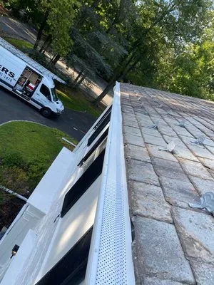Pineda Seamless Gutters And Landscaping Logo