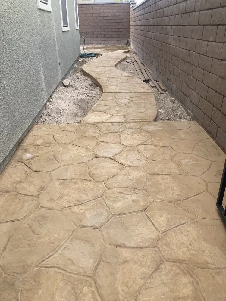 Custom yard maintenance in Pahrump, NV by Pinedas Construction