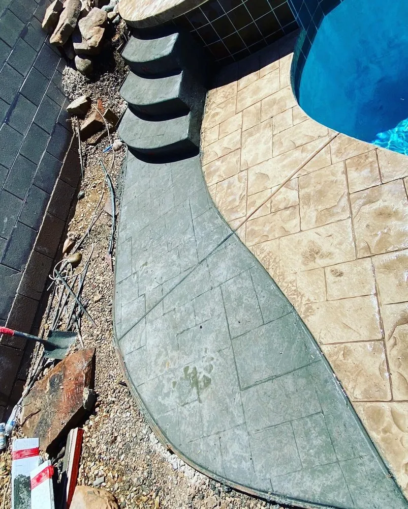 Reliable lawn mowing service with custom design in Pahrump, NV by Pinedas Construction