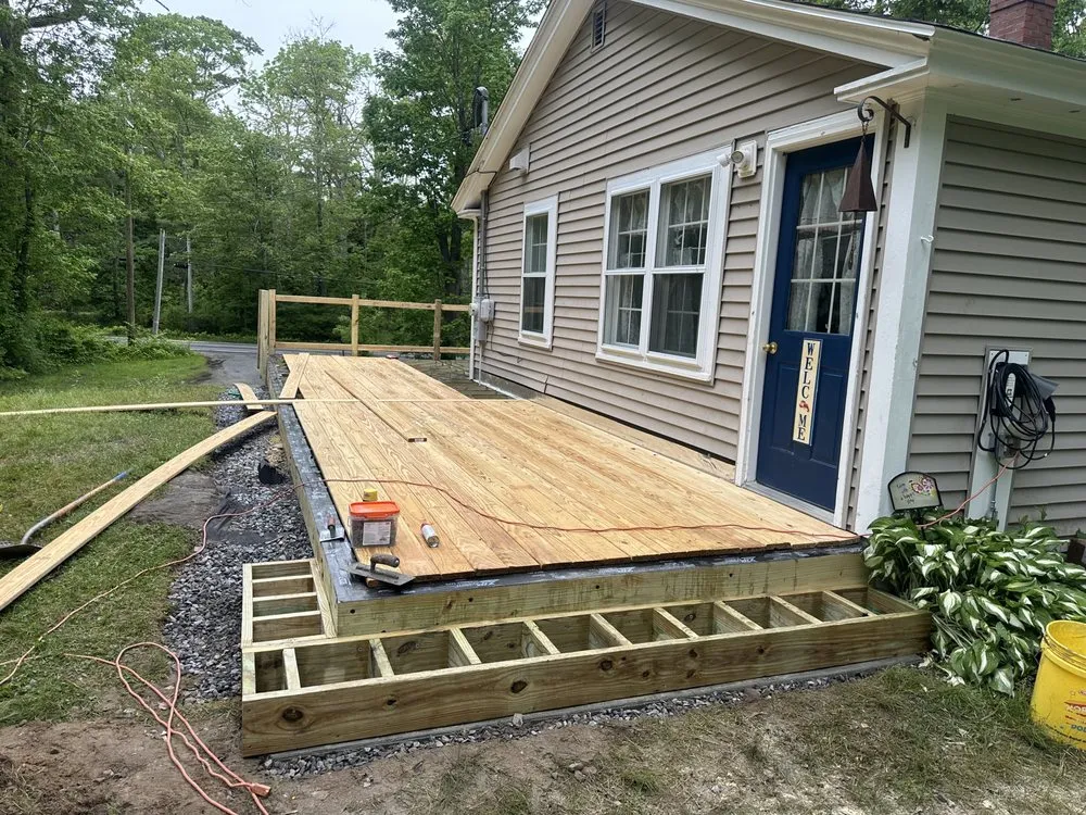 Trusted lawn mowing service for outdoor upgrades in East Harpswell, ME by Pineland Property Maintenance