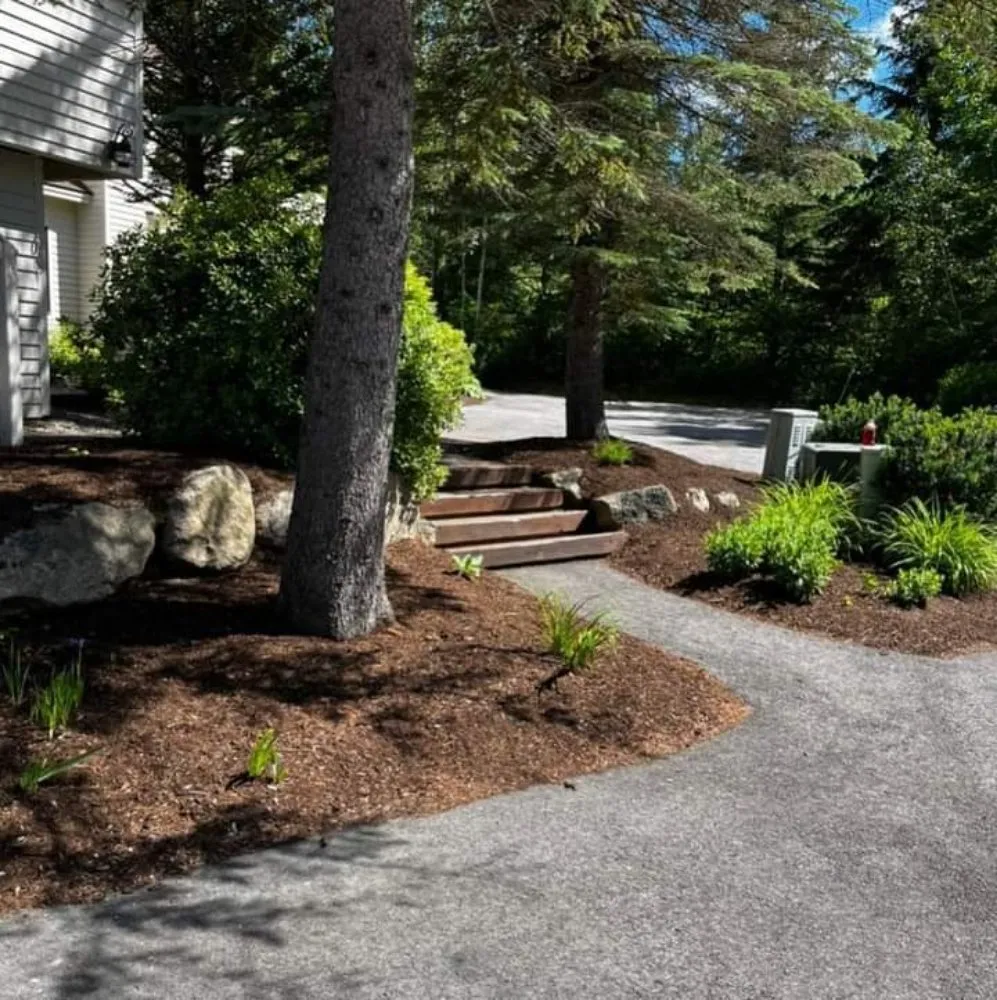 Reliable lawn care service with custom design in Chamblee, GA by Pinestraw & Mulch
