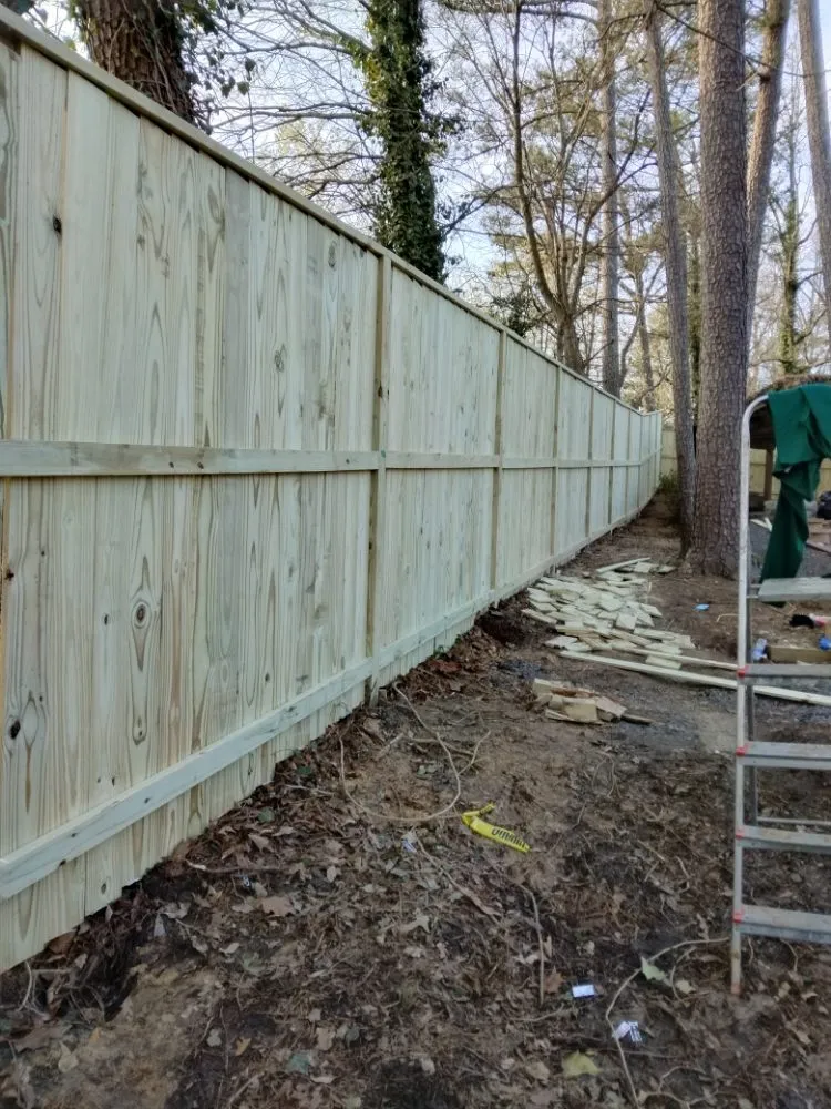 Custom landscape design in Chamblee, GA by Pinestraw & Mulch