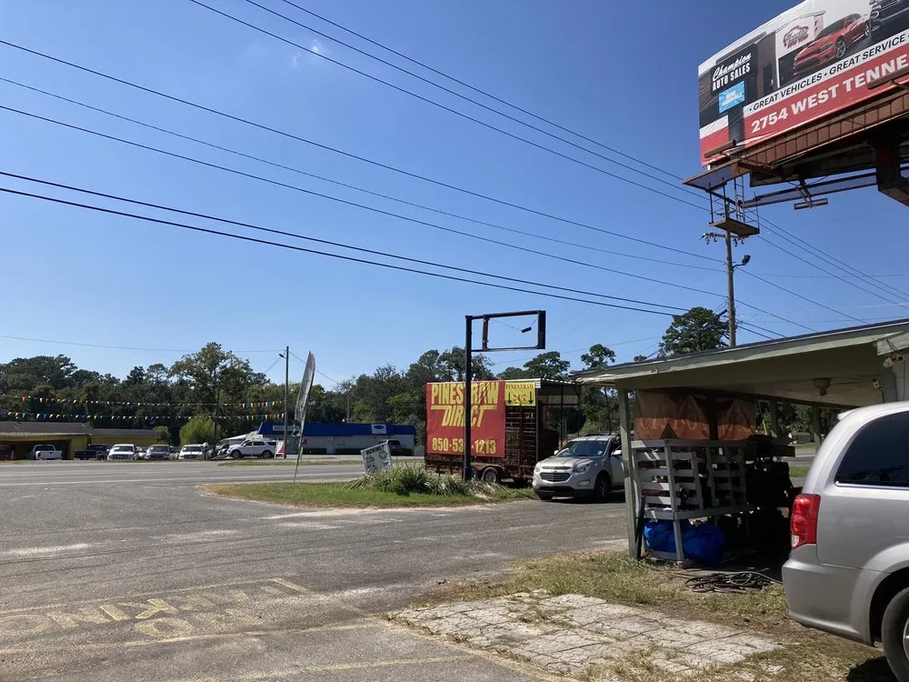 Affordable landscape installation for homes in Tallahassee, FL by Pinestraw Direct