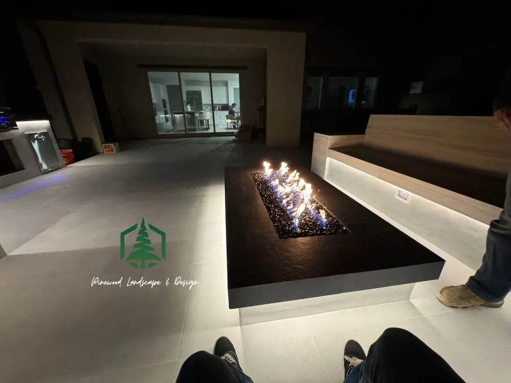 Reliable landscape installation for beautiful yards in Long Beach, CA by Pinewood Design