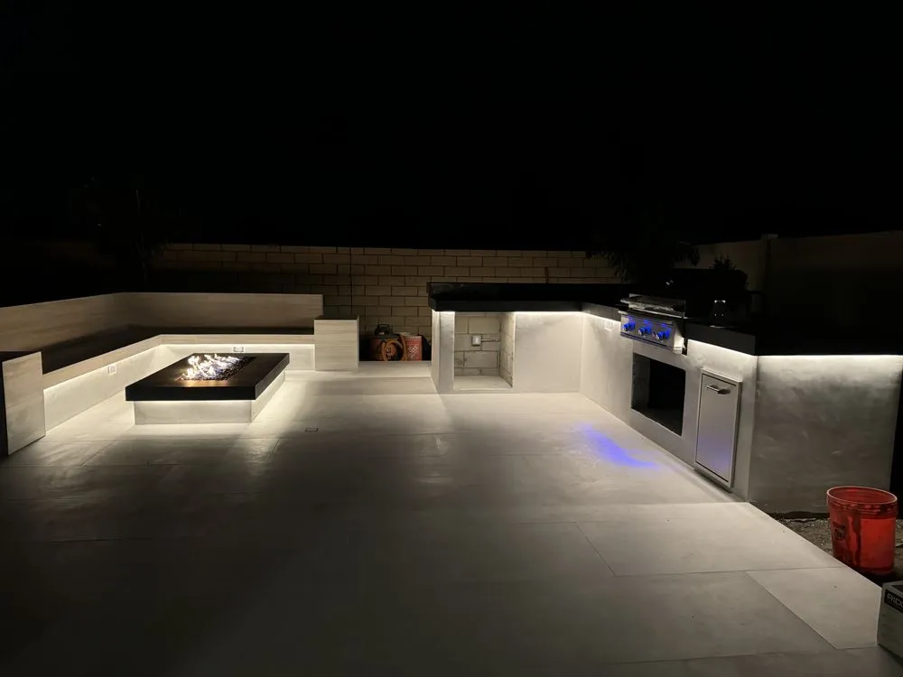 Trusted lawn mowing service in Long Beach, CA by Pinewood Design